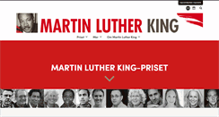 Desktop Screenshot of martinlutherking.se